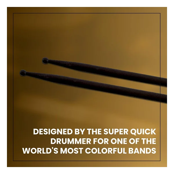 Zildjian ZASTBLK Travis Barker Signature Drumsticks Black - 2'li paket - Görsel 3