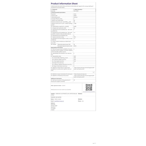 Samsung Galaxy Tab A11 Plus 5g Sm-X236b 128 GB 11" Tablet - Görsel 5