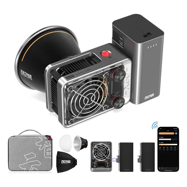 Zhiyun Molus X60 RGB LED Pro Işık Sistemi - Görsel 10