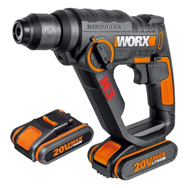 Worx Wx390.1 20 V Çift Akülü 2 Ah Pnömatik Matkap - Görsel 2