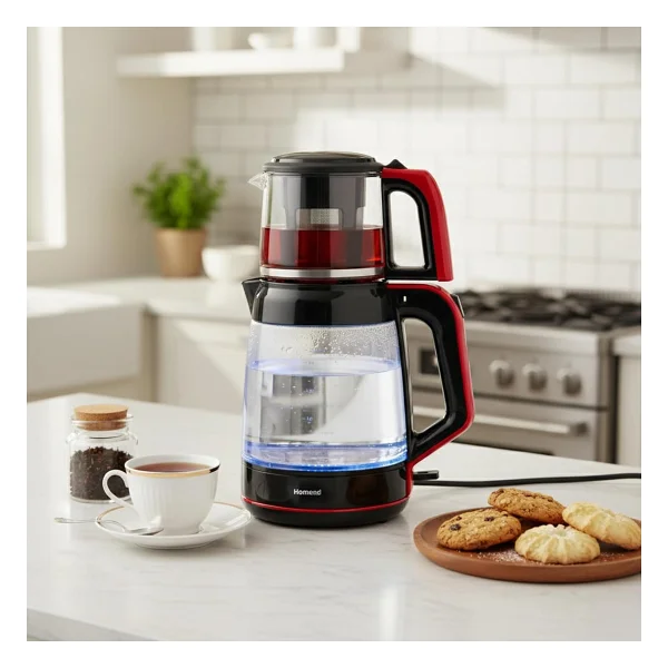 Homend Infinity 1764H 1900 W Cam Çay Makinesi - Görsel 2