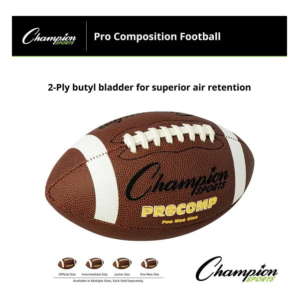 Champion Sports Çiş Küçük Boyut Pro Comp Futbol - Görsel 4