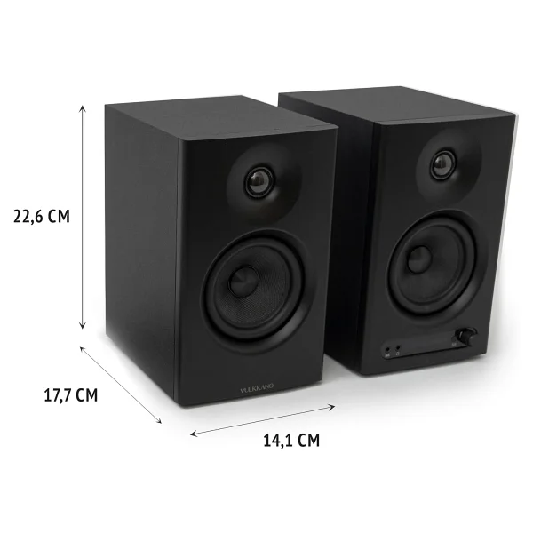 Vulkkano PRO4 Monitör Siyah Ev Sinema Hoparlörü - Görsel 3