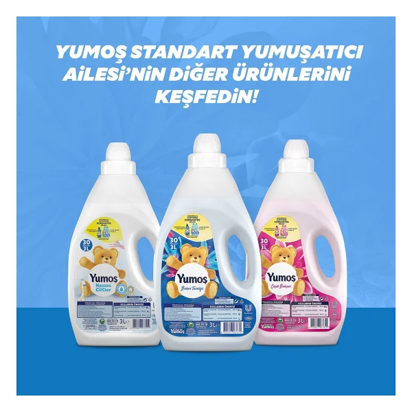 Yumoş Bahar Tazeliği Yumuşatıcı 50 Yıkama 5 Lt - Görsel 7