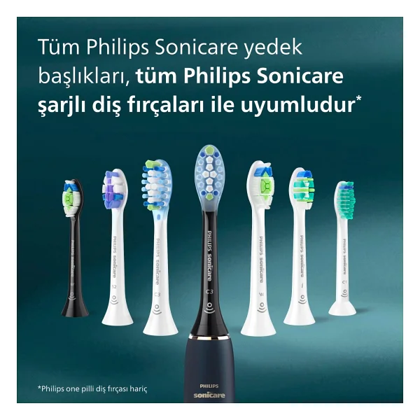 Philips HX6062/87 Sonicare Optimal White 2'li Diş Fırçası Başlığı - Görsel 6