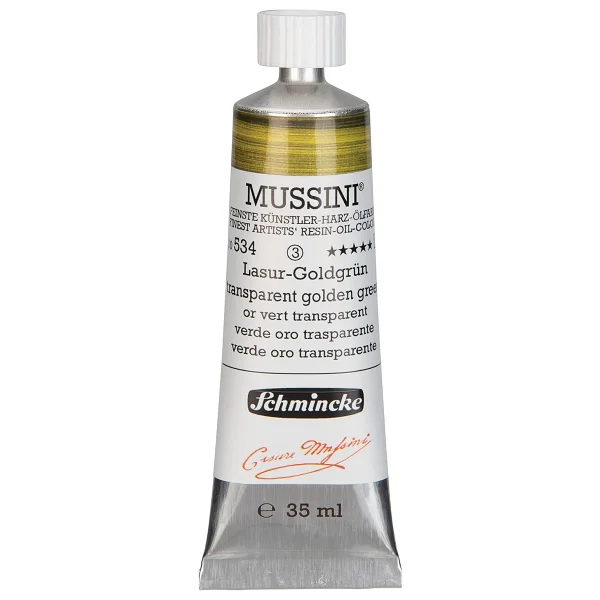 Schmincke Mussini 35 Ml 513 Chromium Oxide Green Deep Yağlı Boya - Görsel 8