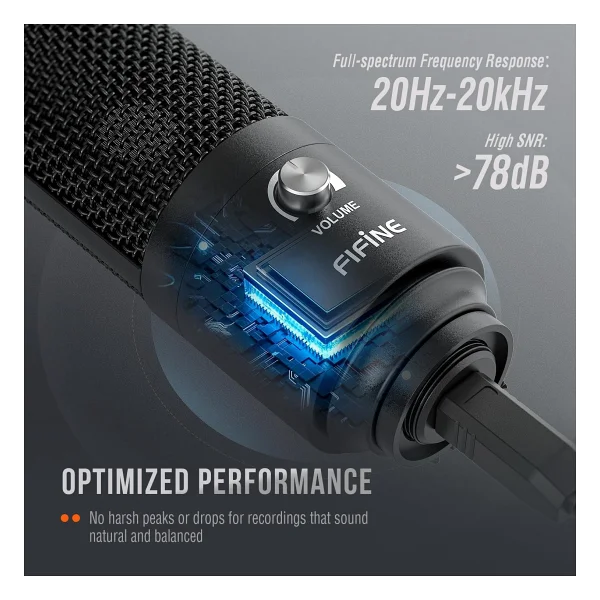 Fifine K669b USB Condenser Mikrofon - Görsel 2