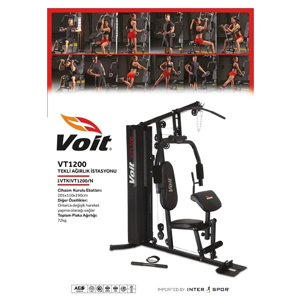 Voit Vt1200 Tekli Ağırlık İstasyonu - Görsel 3