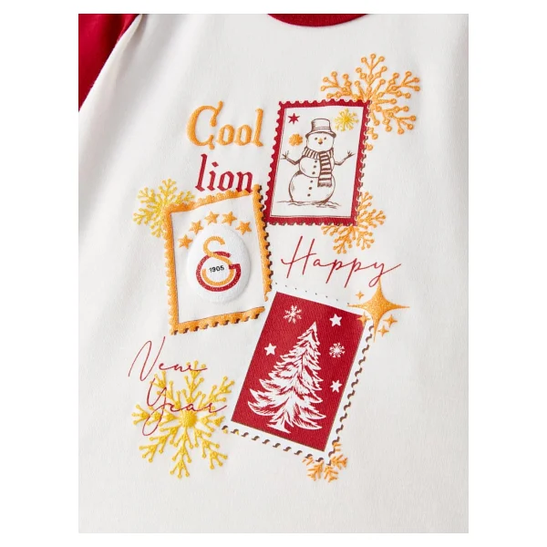 Gs Store B252296 Galatasaray Yeni Yıl Bebek Body - Görsel 6