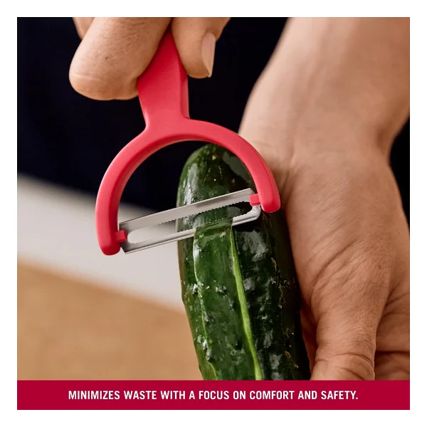Victorinox 6.0963.1 Ypso Kırmızı Tırtıklı Çift Taraflı Soyacak - Görsel 5