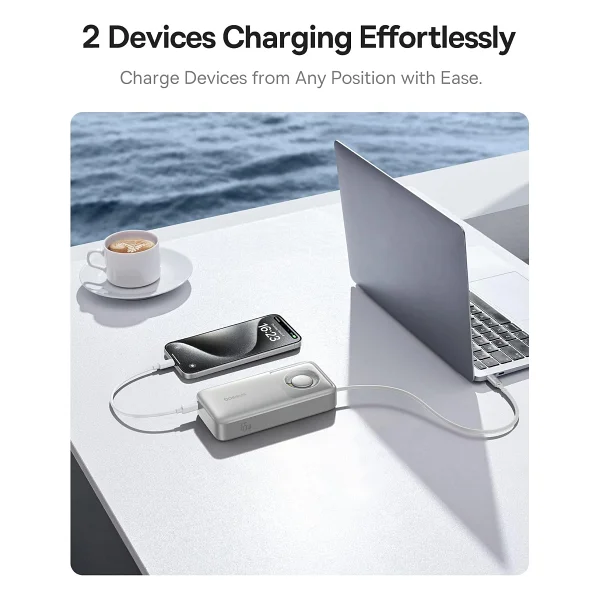 Baseus Free2pull 20000 mAh Hızlı Şarj Powerbank - Görsel 5
