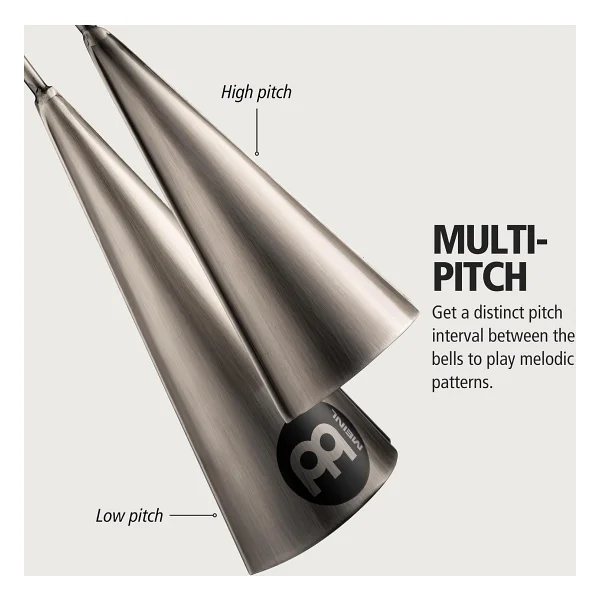 Meinl Stbag2 Çelik Agogo (Large) - Görsel 2