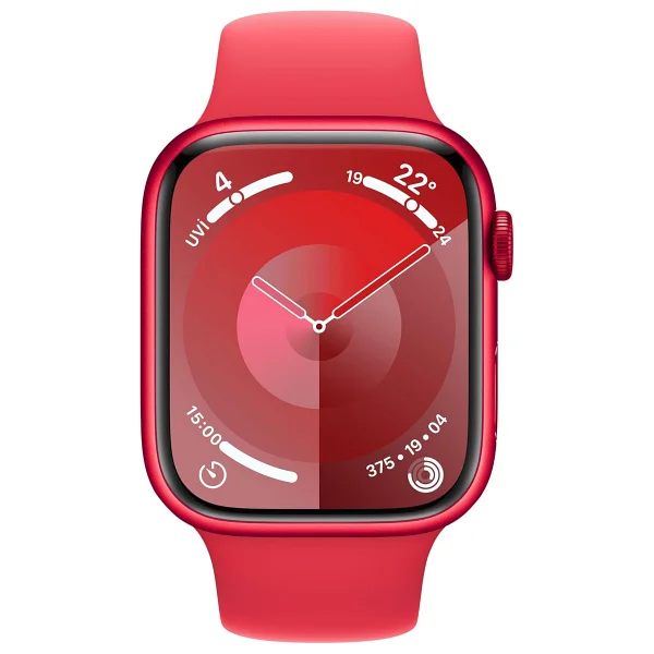 Apple Watch Series 9 GPS 45mm Alüminyum Kasa Spor Kordon Akıllı Saat - Görsel 2