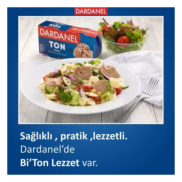 Dardanel Ayçiçek Yağlı Poşet Ton Balığı 80 gr - Görsel 5