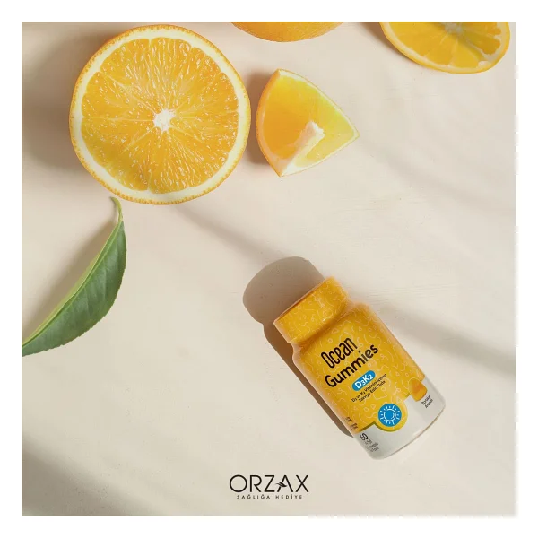 Ocean Gummies D3K2 Vitamin Çiğnenebilir 60 Softgel - Görsel 7