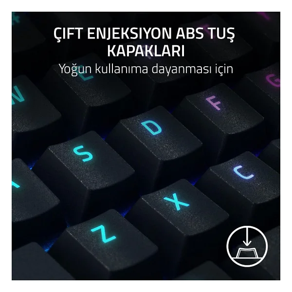 Razer Blackwidow V4 RGB Green Switch Kablolu Mekanik Oyuncu Klavyesi - Görsel 6