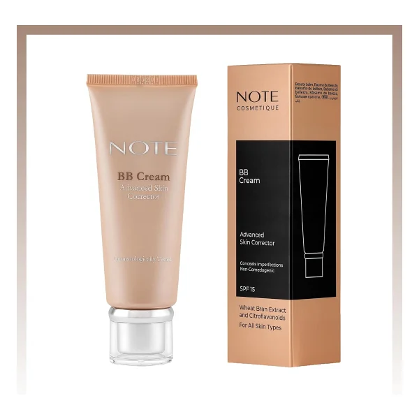 Note Cosmetics Bb Cream, Bb Krem Doğal Kapatıcılık 500 - Görsel 7