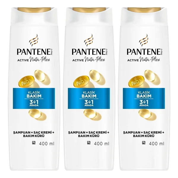 Pantene Temel Bakım Klasik 3'ü 1 Arada 400 Ml Şampuan - Görsel 9