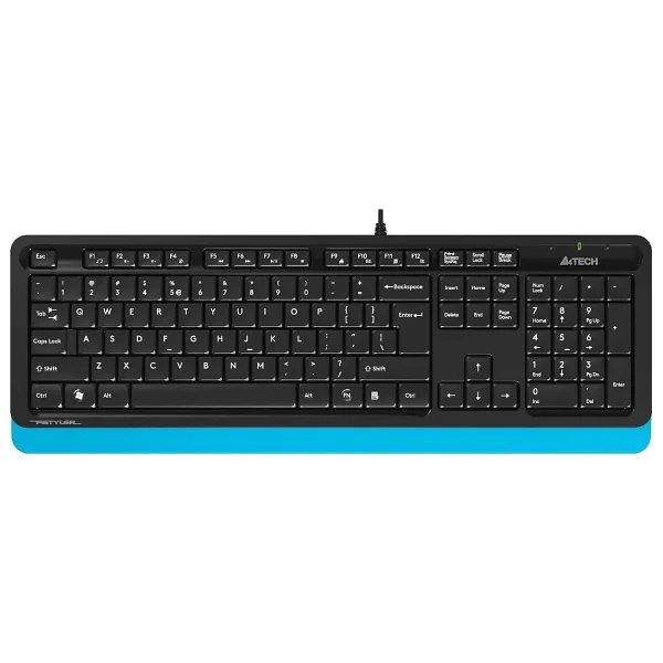 A4 Tech Fstyler Fk10 Beyaz Q Kablolu Klavye - Görsel 6