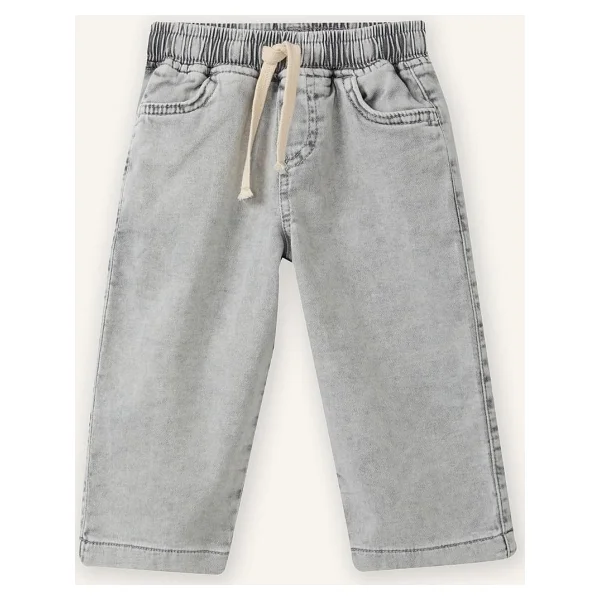 DeFacto Beli Lastikli Jean Pantolon Erkek Bebek G7555A526SP - Görsel 4