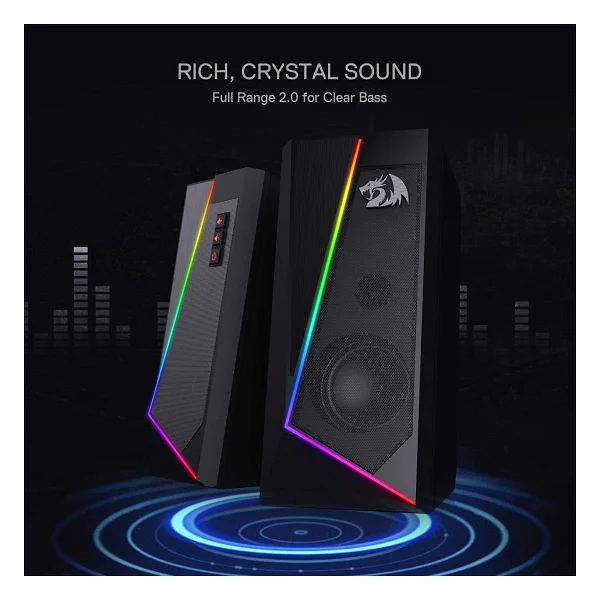 Redragon Anvil GS520 RGB USB 1+1 10 W Hoparlör - Görsel 4
