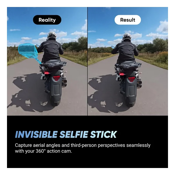 Insta360 X4 Aksiyon Kamerası - Bmw Motorrad Edition Kit - Görsel 4