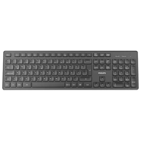 Philips Spt6318 Kablosuz Klavye Mouse Seti - Görsel 7