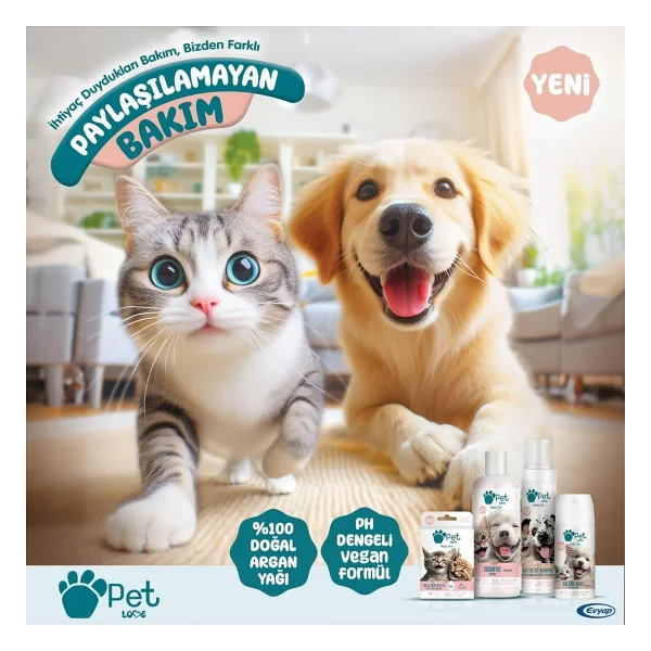 Pet Love Şampuan, Çilek, 500 Mililitre - Görsel 4