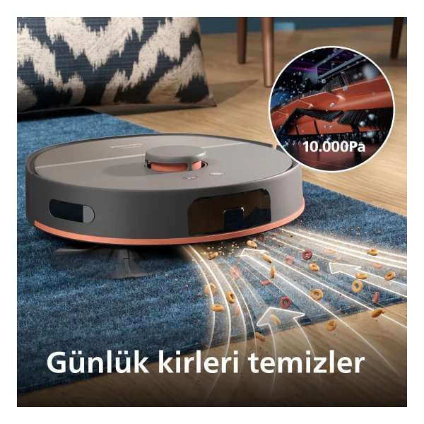 Philips Homerun 5000 Serisi Xu5000 Akıllı Robot Süpürge - Görsel 3