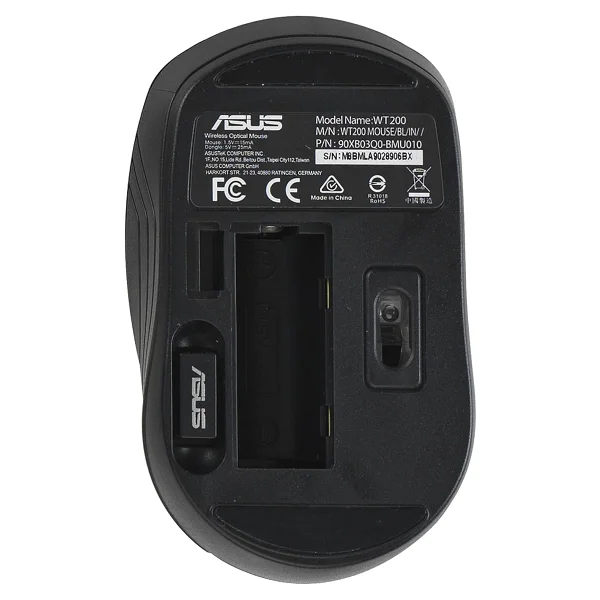 Asus Wt200 Ergonomik Optik Kablosuz Mouse - Görsel 6