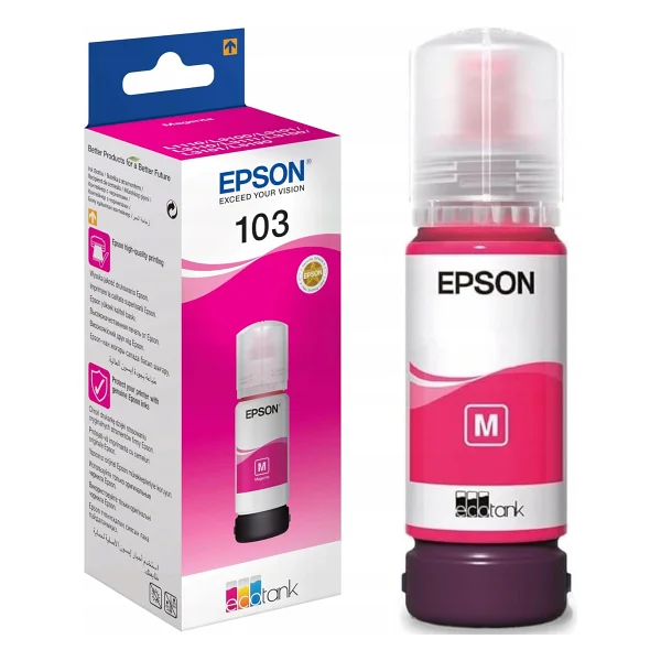 Epson 103 C13t00s34a Kırmızı Mürekkep - Görsel 2