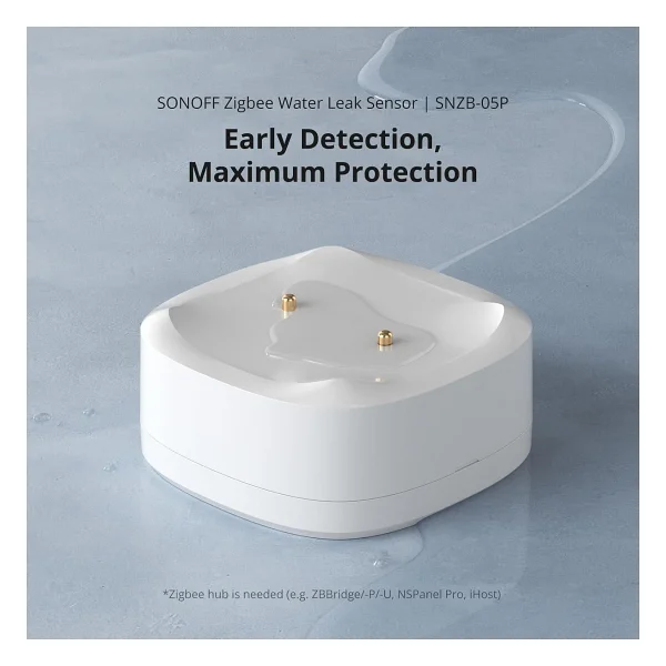Sonoff Snzb-05p Zigbee Akıllı Su Sensörü Ve Kablosu - Görsel 2