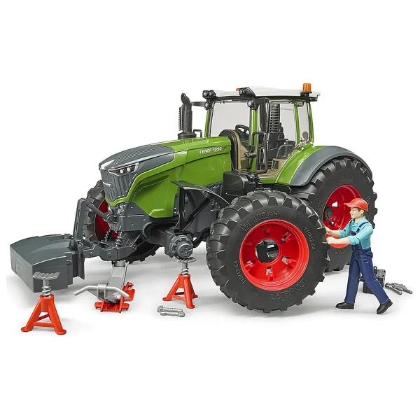 Bruder Fendt 1050 Vario Traktör Lastikçi Ve Aksesuarları Br04041 - Görsel 3