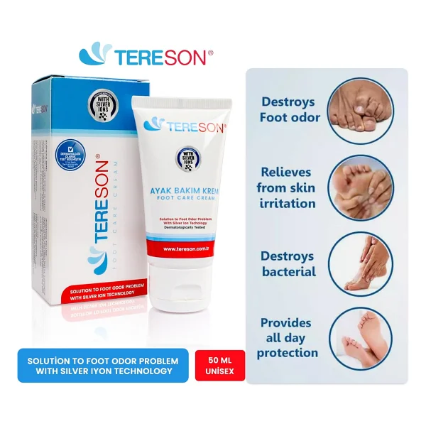 Tereson Koku Karşıtı Ayak Bakım Kremi 50 Ml - Görsel 6