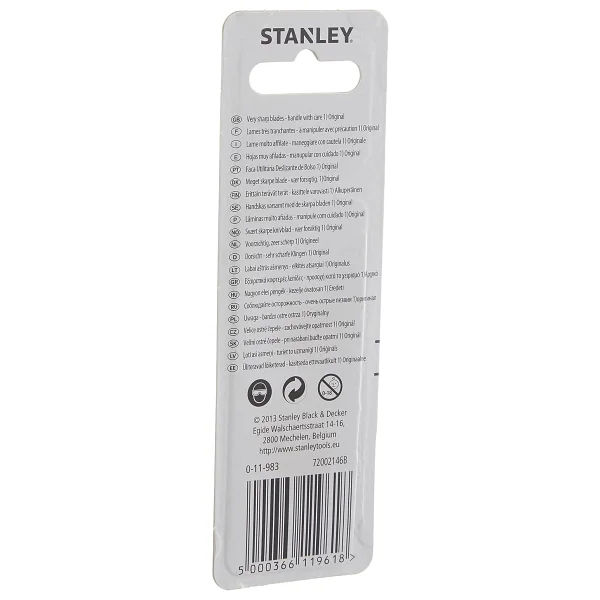 Stanley St011983 50x19 Mm Maket Bıçağı Yedeği - Görsel 7