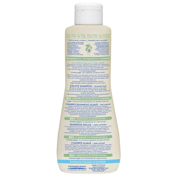Mustela Gentle Papatya Özlü Bebek Şampuanı 500 Ml - Görsel 3