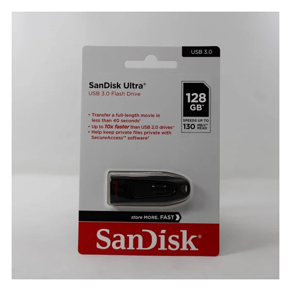 Sandisk 128 GB Ultra Sdcz48-128g-U46 USB Bellek - Görsel 4
