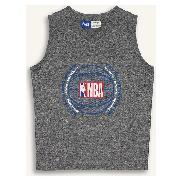 DeFacto Erkek Çocuk NBA Wordmark V Yaka Atlet - Görsel 8
