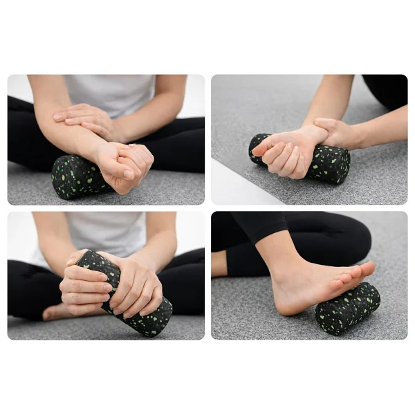 Actifoam 2'li Set Mini ve Mikro Foam Roller (Siyah + Sarı) - Görsel 9