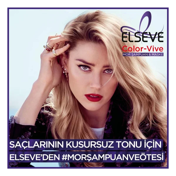 L'oreal Paris Elseve Color Vive Turunculaşma Karşıtı 200 Ml Mor Şampuan - Görsel 10