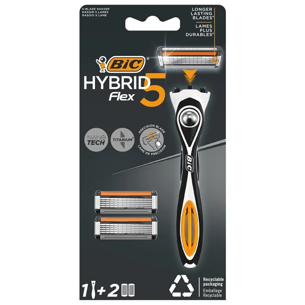 Bic Hybrid 5 Flex 10 Başlıklı Tıraş Bıçağı - Görsel 8