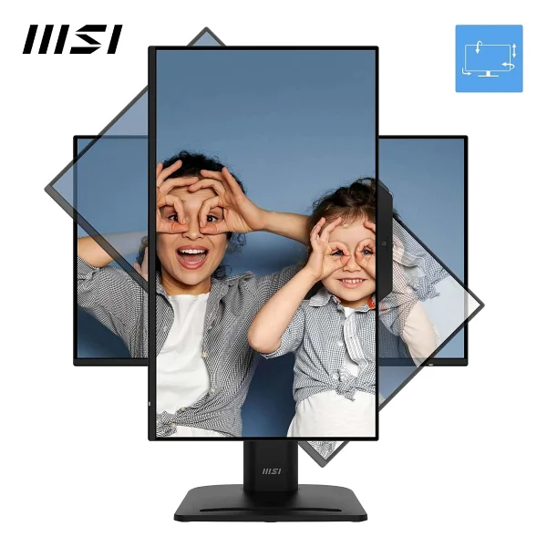 MSI Pro MP242PMG 23.8" 1 ms Full HD Pivot IPS 120 Hz Monitör - Görsel 4