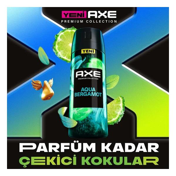 Axe Premium Collection Aqua Bergamot 150 Ml Erkek Deodorant - Görsel 3
