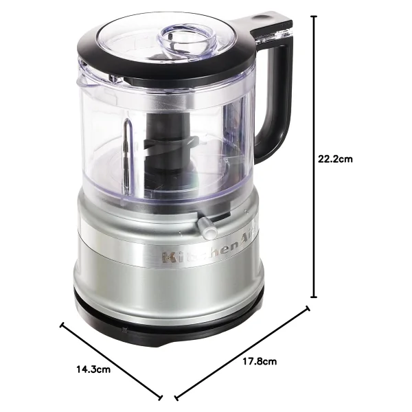 KitchenAid Mini 5KFC3516ECU Contour Silver 240 W Mutfak Robotu - Görsel 2