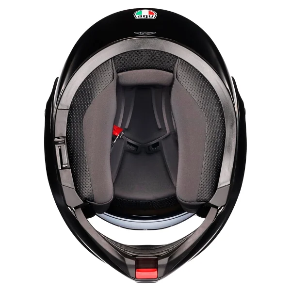 Agv Streetmodular Mono Mat Siyah Çene Açılır Motor Kaskı - Görsel 8
