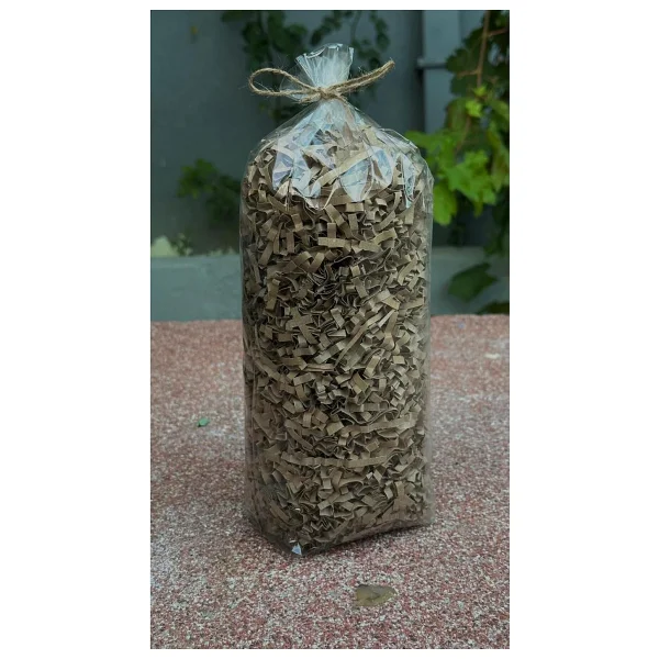 Kahverengi Kraft 100 Gr Kırpık Kağıt, Z Zigzag, Süs Hediye Kutu Dolgu Kağıt Kırpık Kutu Içi Süsleme - Görsel 4