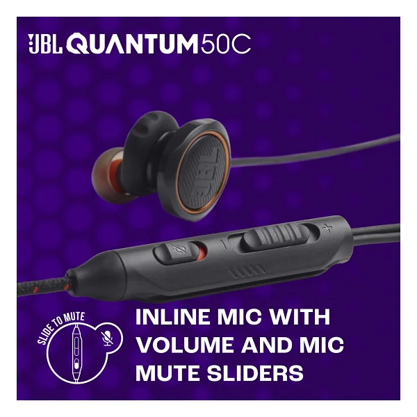 Jbl Quantum 50 Beyaz Type-C Kablolu Kulak İçi Oyuncu Kulaklığı - Görsel 5