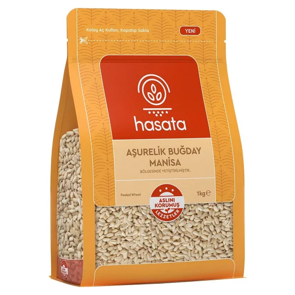 Hasata Manisa Aşurelik Buğday 1 Kg X 4 Adet - Görsel 2