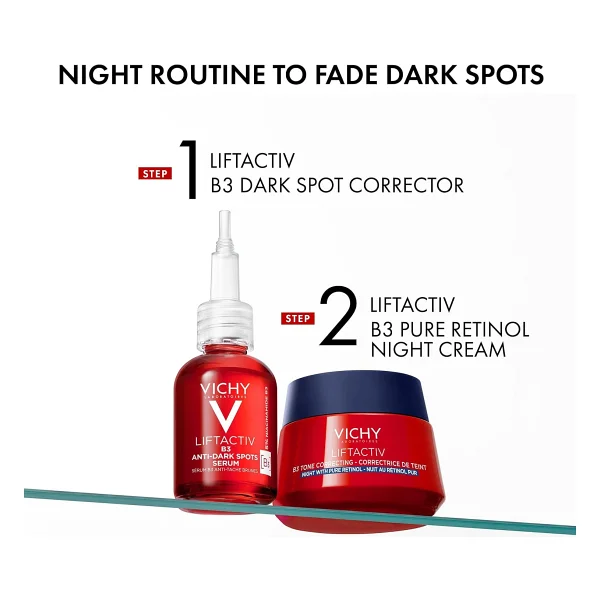 Vichy Liftactiv B3 Ton Eşitleyici Retinol İçeren Gece Kremi 50 Ml - Görsel 8