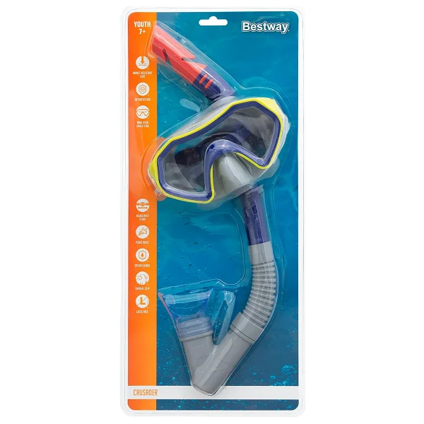 Bestway Crusader Çocuk 7+ Şnorkel Maskesi - Görsel 4